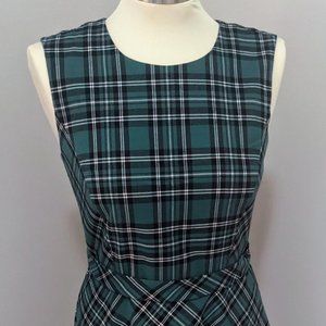 Sleeveless Bow Waist Love Circle Dress by Draper James